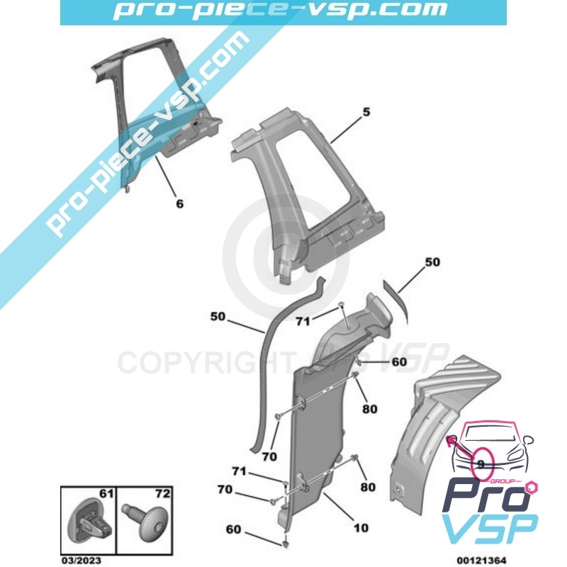 Bocal de lave glace