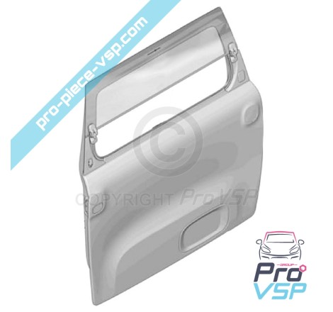 Origem da porta da frente esquerda para Citroën Ami / Opel Rocks-E