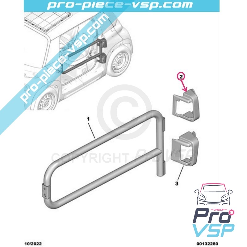 Upper hinge cover