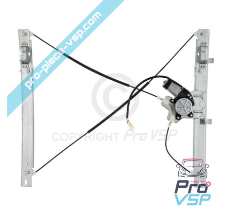 Left electric glass windows