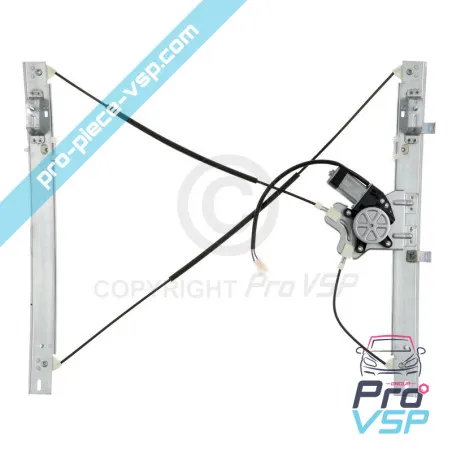Left electric glass windows