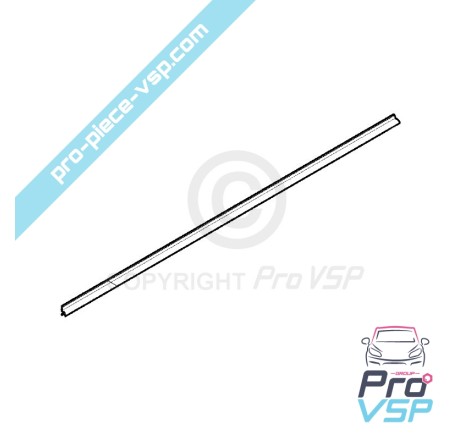 Superior door glass seal