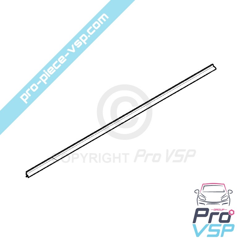 Superior door glass seal