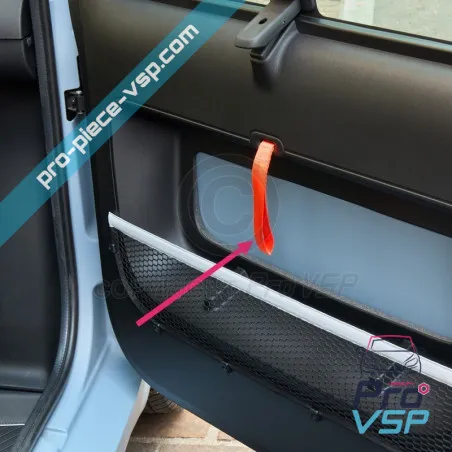 Door closure handle