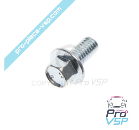 Oil suction tube screw