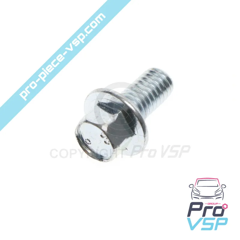 Oil suction tube screw
