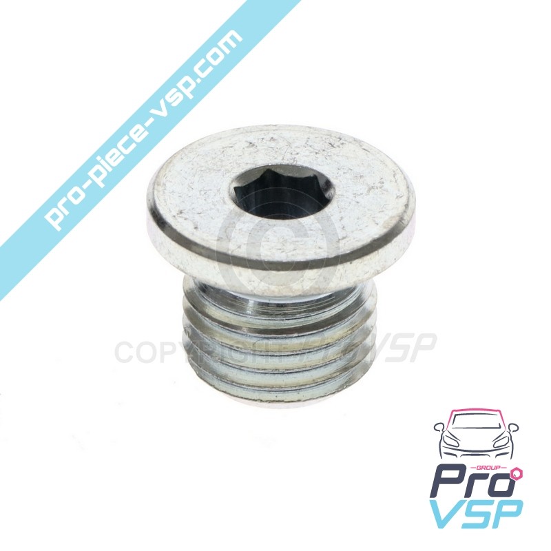 Speed box drain plug