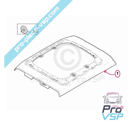 Bocal de lave glace