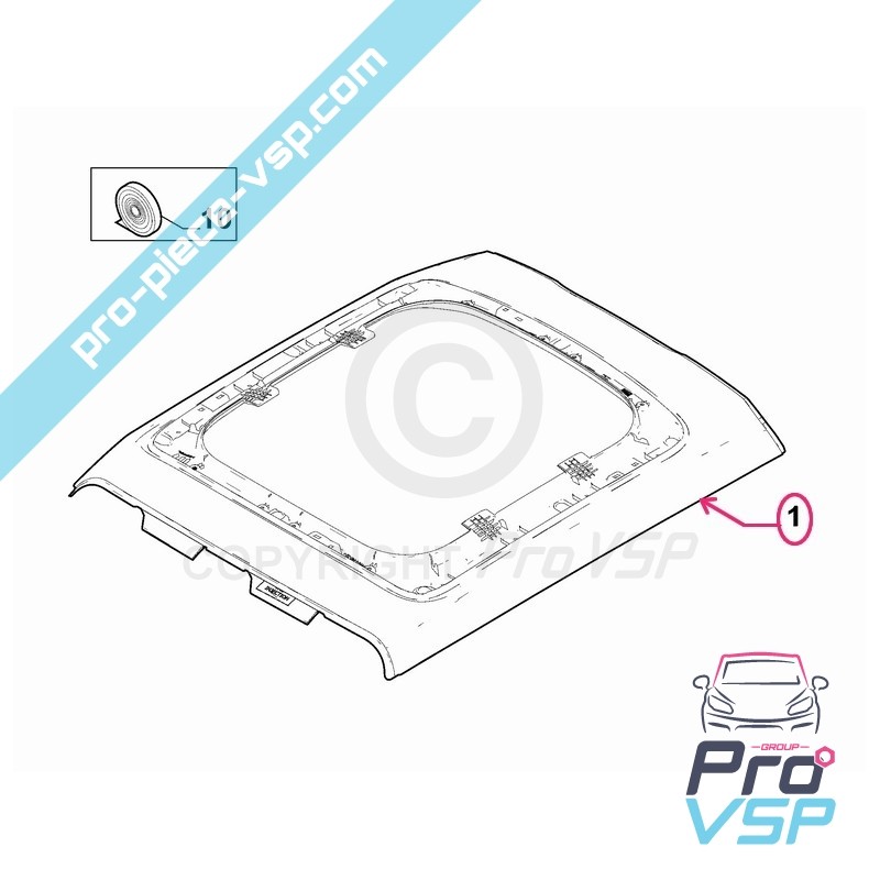 Bocal de lave glace