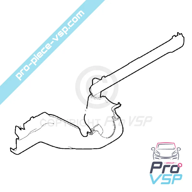 Bocal de lave glace
