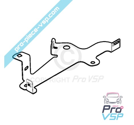 Hand brake holder