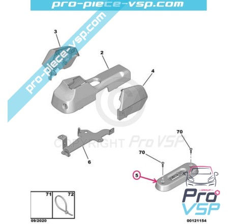 Speed control switch holder