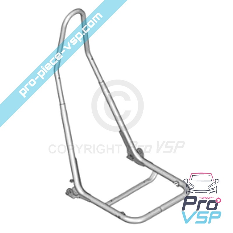 Right seat frame
