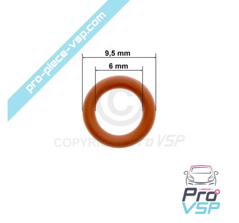 Gauge gasket Ø 6 mm