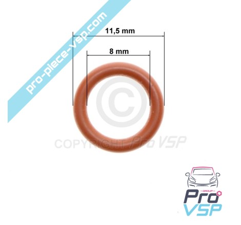 Oil recovery tube gasket