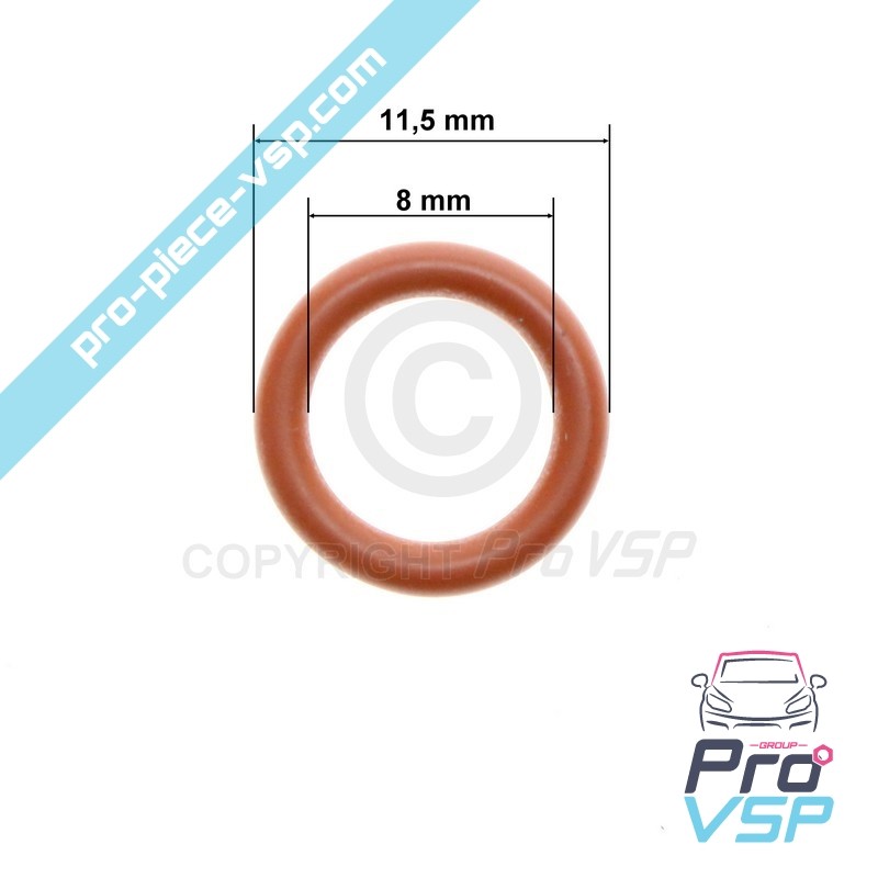 Oil recovery tube gasket