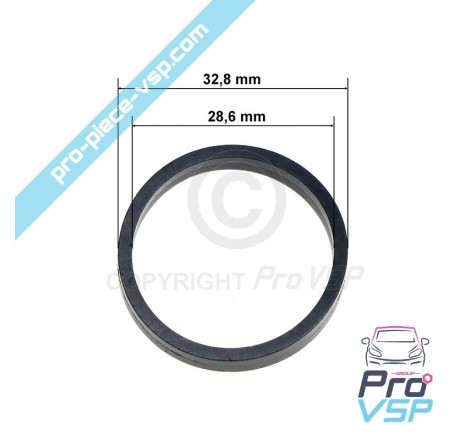 Coolant input fitting joint