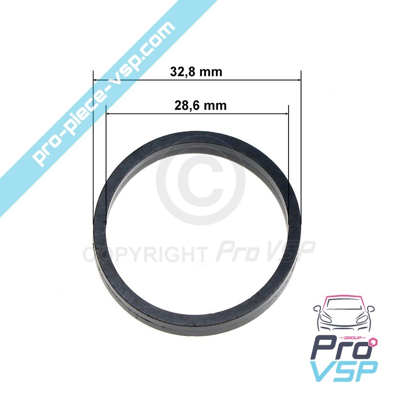 Coolant input fitting joint