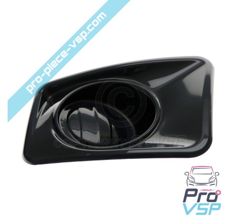 Nevoeiro cache reto preto ébano para Ligier JS50/JS50L Fase 1 sem nebuloso