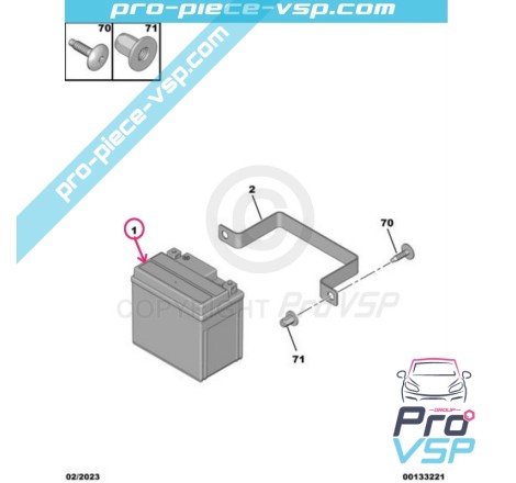 Shipment battery