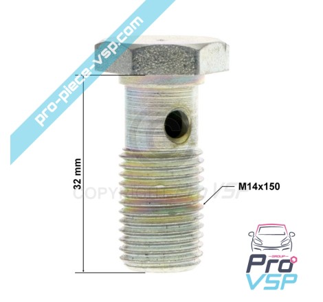 Parafuso de banjo para motor Lombardini Focs 502