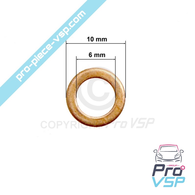 Copper joint gasoil connection