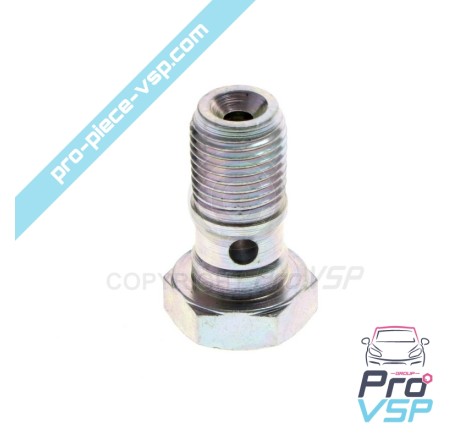 Brake hose screw