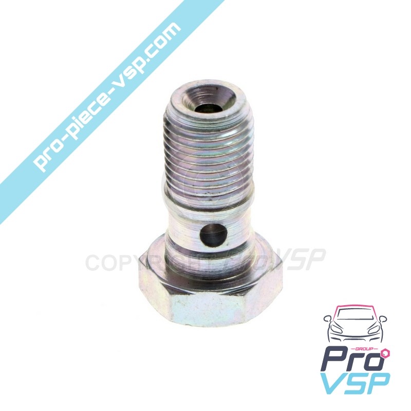 Brake hose screw