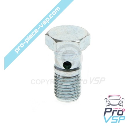 Brake hose screw