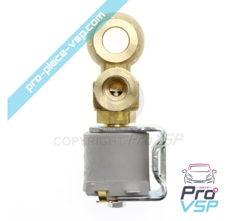 Motor stop solenoid valve