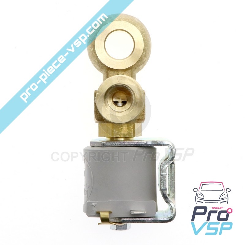 Motor stop solenoid valve