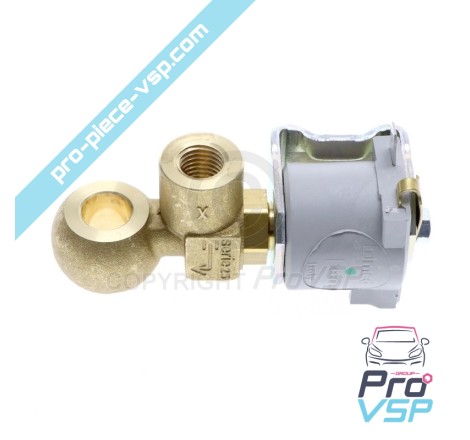 Motor stop solenoid valve