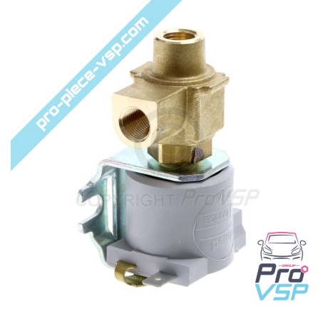 Motor stop solenoid valve