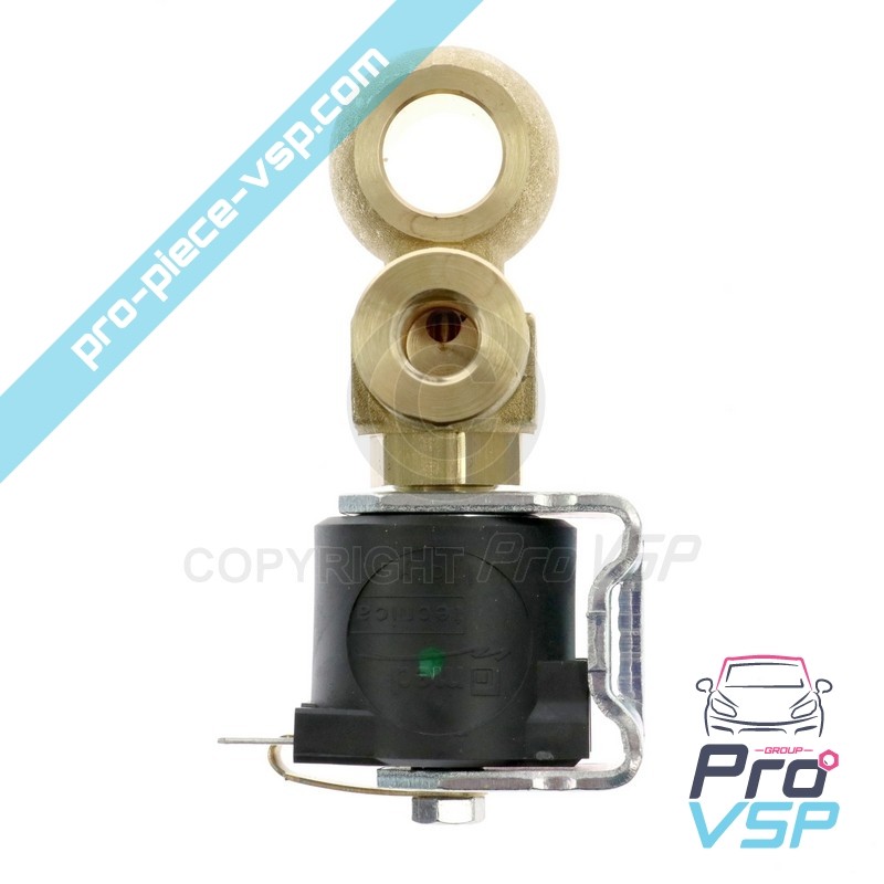 Motor stop solenoid valve