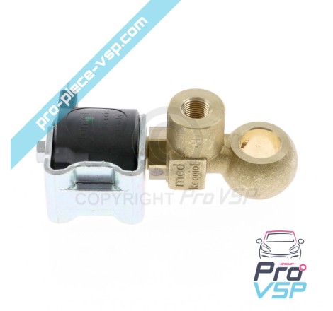 Motor stop solenoid valve