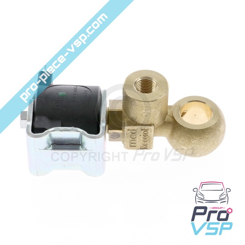 Motor stop solenoid valve