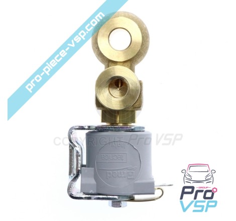 Motor stop solenoid valve