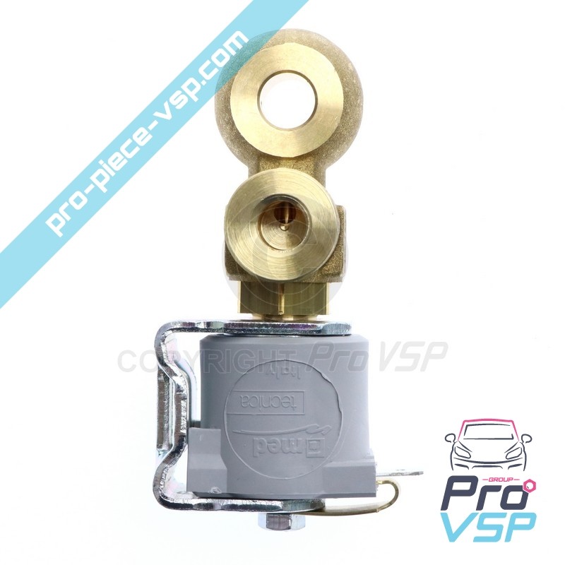 Motor stop solenoid valve