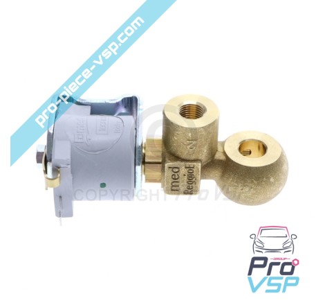 Motor stop solenoid valve