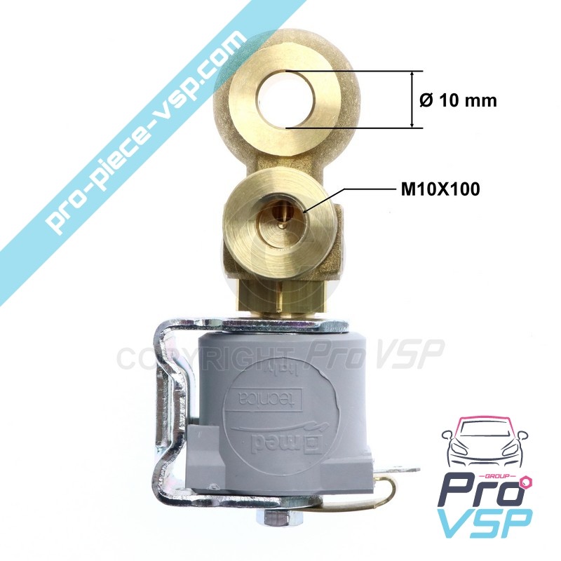 Válvula solenoide de parada del motor