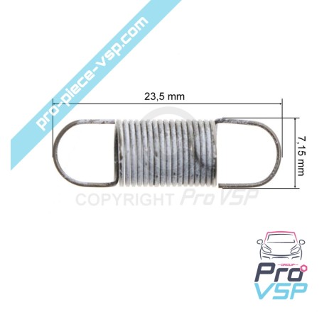 Pump injector reminder spring