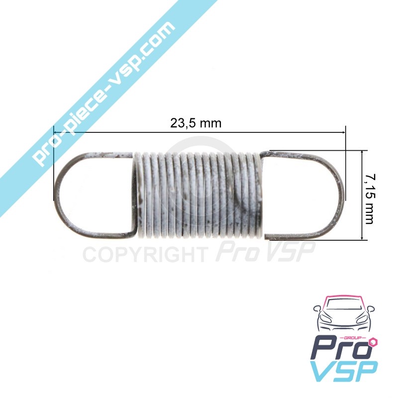 Pump injector reminder spring