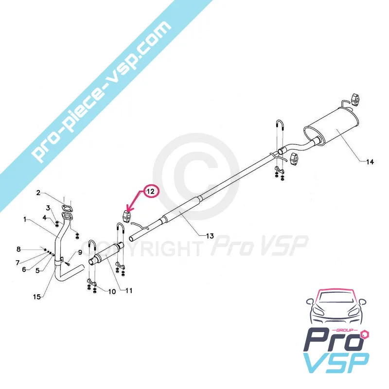Bloc de evacuare silențios