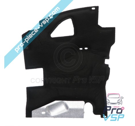 Straight engine soundproofing