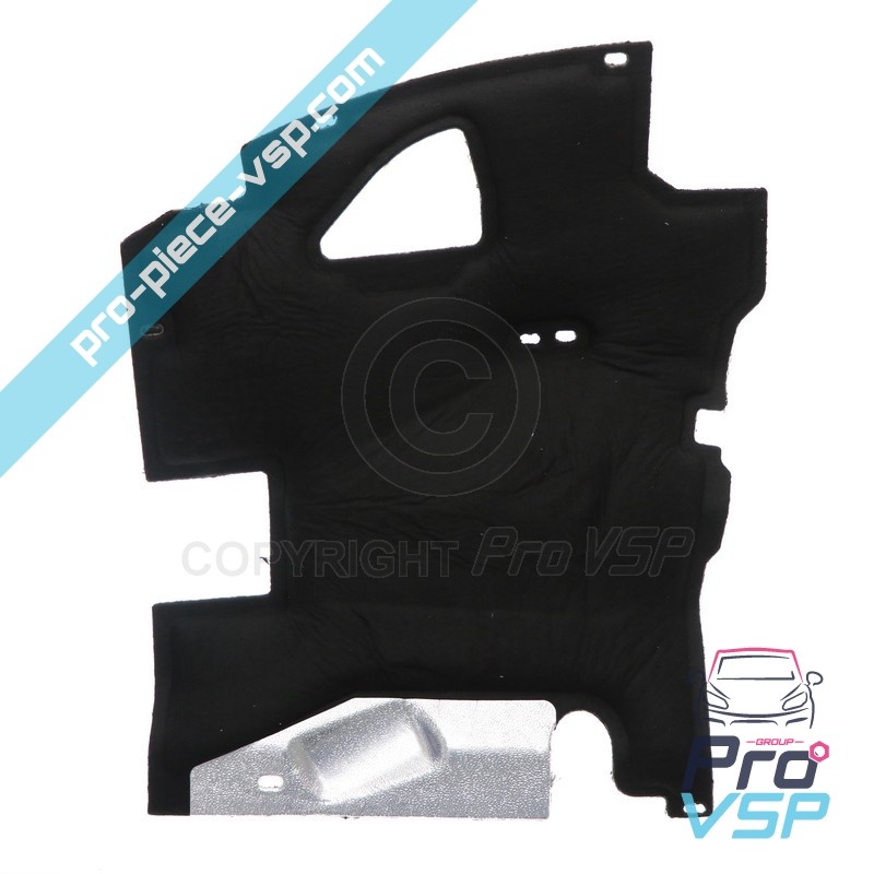 Insonorización del motor recta