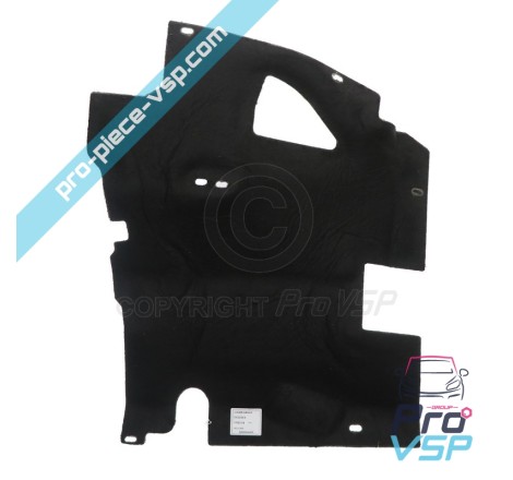 Insonorización del motor recta