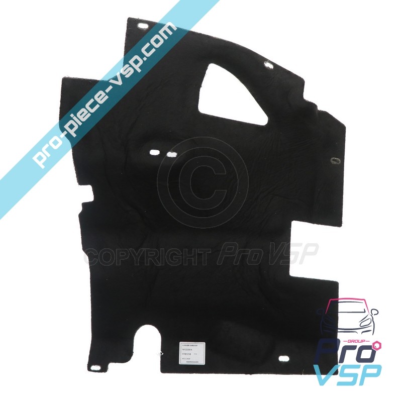 Insonorización del motor recta