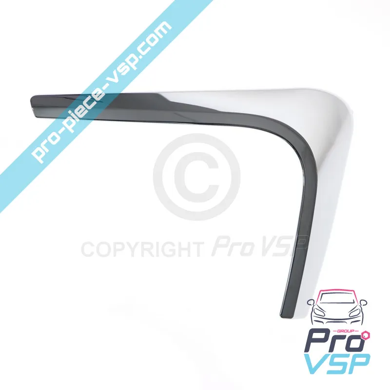 Left Chrome of Front Bumper