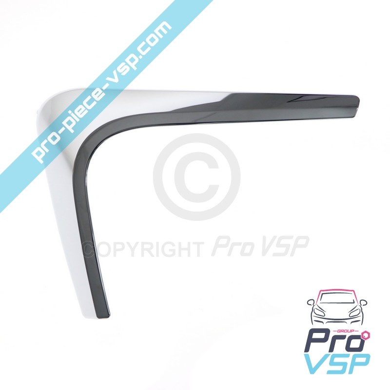 Chrome right bumper front