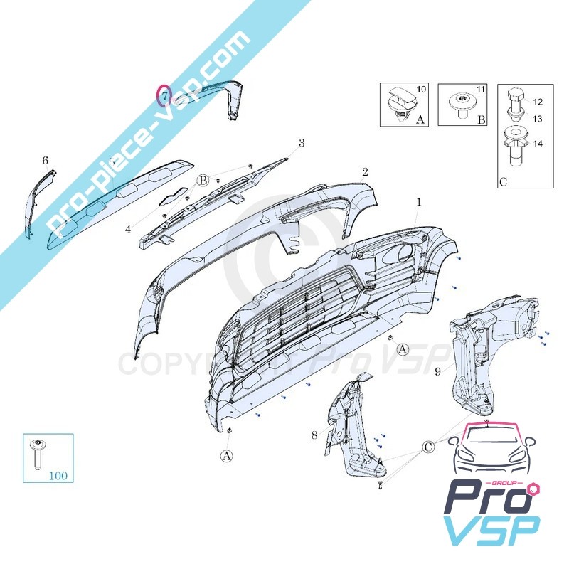 Chrome Front Shock derecho